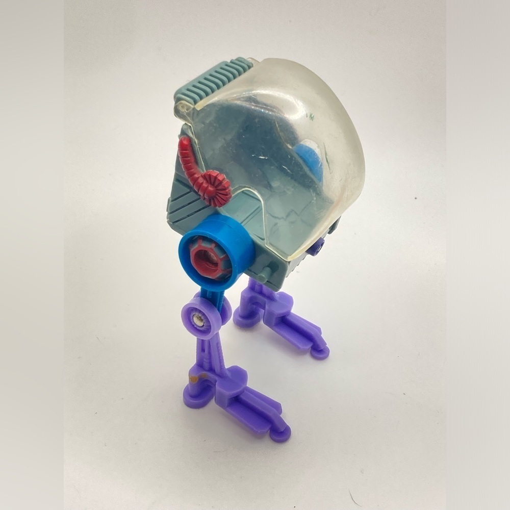 Vtg 80s TMNT Ninja Turtles Krang Brain Walker Accessory ( Only Walker No Krang )